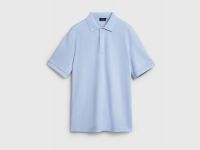 Поло из пике, Голубой