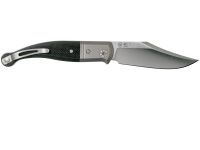 Складной нож LionSteel Gitano, сталь Niolox, рукоять Black G10