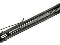 Складной нож QSP Mamba V2 Black, сталь D2, рукоять микарта