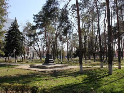 Фрагмент крепостной площади с некрополем