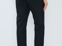 Брюки изо льна, Черный