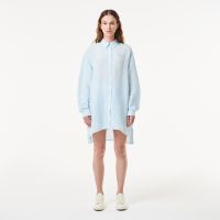 Женская лёгкая рубашка Lacoste из льна