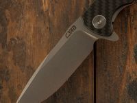 Складной нож CJRB Taiga, сталь D2, карбон