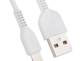 Кабель Hoco (X20) Flash Lightning Charging  100 см белый