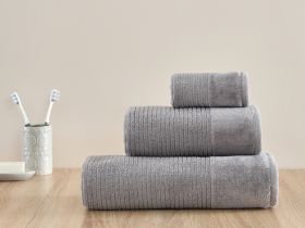 Полотенце махровое Vincenza, серое II