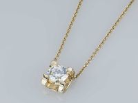 Классическая подвеска из желтого золота э0312пд06210861_white