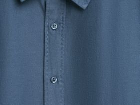 Рубашка из хлопка, Голубой