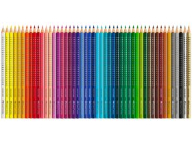 Набор карандашей цветных Faber-castell "Grip 2001" 48 шт в подарочной картонной коробке