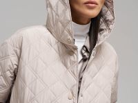 Стеганое пальто с искусственным утеплителем