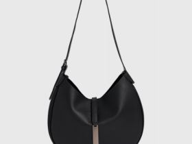 Сумка из искусственной кожи, Черный