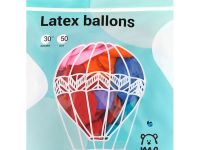 Набор воздушных шаров MESHU "Sweet day" М12/30 см, 50 шт, пастель, ассорти