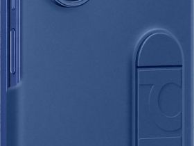 Чехол Samsung Silicone Case для Z Fold7 синий