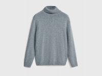 Свитер с содержанием шерсти, Серый
