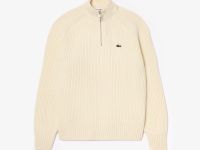 Мужской свитер Lacoste из овечьей шерсти на молнии