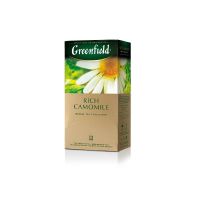 Чай Greenfield Rich Camomile в пакетиках, 25 шт.