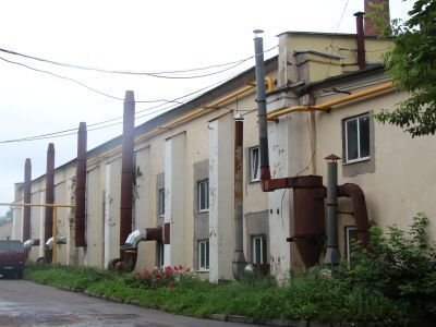 Здание железнодорожного депо, где в 1912 г. была создана первая в Гатчине большевистская организация