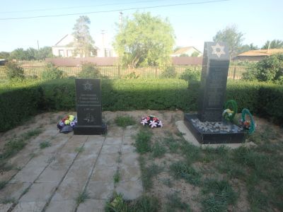 Братская могила советских воинов, погибших в период Сталинградской битвы