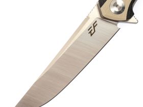 Складной нож Eafengrow EF947, сталь D2, рукоять G10, черный/бежевый