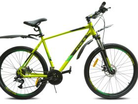 Горный велосипед Stels Navigator 645 MD 26 V010, год 2025, цвет Зеленый, ростовка 20