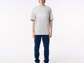 Мужская хлопковая футболка Lacoste