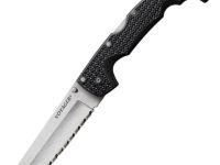 Нож складной Cold Steel Voyager Large Tanto Extra Large Serrated, сталь Aus-10A, рукоять Griv Ex™, черный