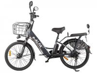 Электровелосипед Eltreco Green City e-Alfa New, год 2024, цвет Коричневый