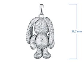 Подвеска из серебра э0612пд03210105_white