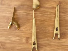 Набор зажимов для заваривания чая Gold Collection