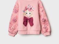 Толстовка трикотажная для девочек