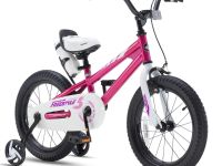 Детский велосипед Royal Baby Freestyle Steel 14, год 2022, цвет Зеленый