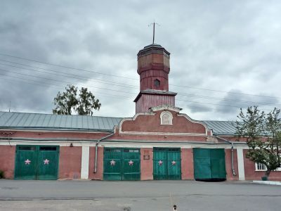 Здание пожарной части с каланчей