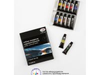 Набор акварели Гамма "Старый Мастер" 12 цв, 9мл в тубах, картон. упак.