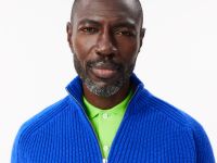 Мужской свитер Lacoste из овечьей шерсти на молнии