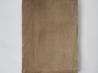 Плед Сверхмягкий/Supersoft, коричневый