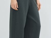 Трикотажные брюки О-силуэта, Серый