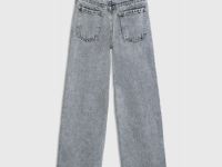 Прямые джинсы для девочек, Серый