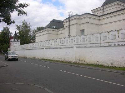 Ограда с северными и южными воротами, архитектор В.Н.Карнеев