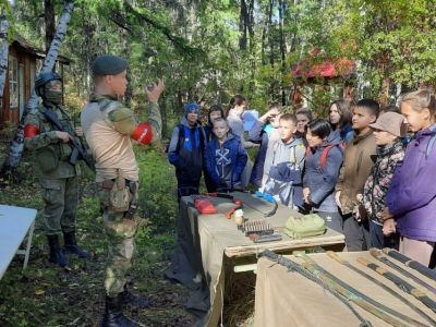 Якутские казаки провели для школьников учебно-полевые сборы