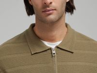 Джемпер с воротником-поло