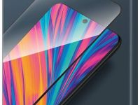 Защитное стекло BoraSCO для Galaxy A36/A56/S24FE черная рамка
