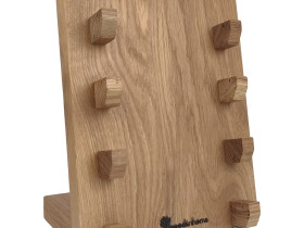 Подставка для коллекции из 4-х ножей Woodinhome HKS0204ON, дуб, бежевый