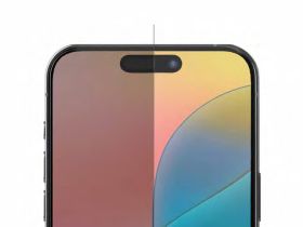 Защитное стекло uBear Extreme Nano Shield Privacy для Apple iPhone 16 Pro с чёрной рамкой