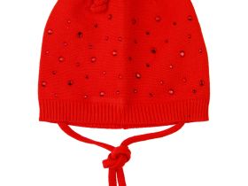 Шапка трикотажная для девочек