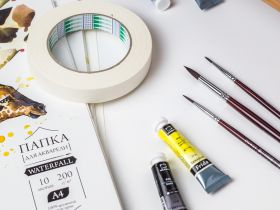 Набор для рисования акварелью Малевичъ "Стартовый"