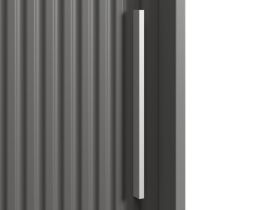Шкаф-купе Беррингтон 3-177x210 Графитовый