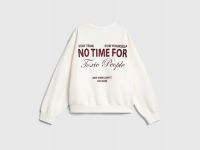 Свитшот с принтом для девочек, Бежевый