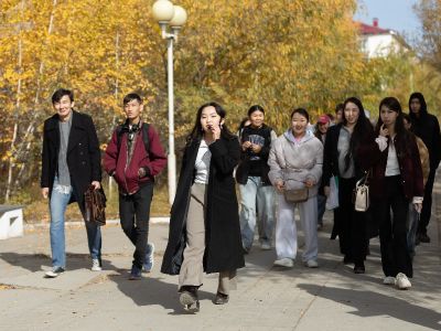 Студенты СВФУ проводят экскурсии по Старому городу Якутска на четырех языках