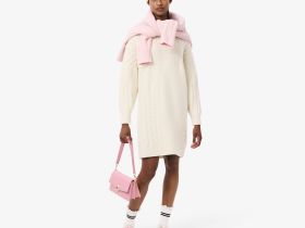 Вязаная шапка Lacoste