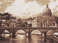 Набор для вышивания PANNA Золотая серия "Рим.Собор святого Петра"