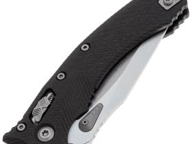 Складной нож Microtech Amphibian, сталь M390MK, рукоять G10, 137RL-10FLGTBK